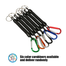 Load image into Gallery viewer, SANLIKE 8PC Fishing Rowing Ropes Lanyards Retention String Rope Fishing Camping Snap Secure Lock Fishing Tackle Tool Accessories