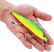 Load image into Gallery viewer, SANLIKE 5 Pcs 14cm Fake Bait Lure Bionic Bait Minnow Lure 3D High Imitation Eye Tungsten Hook Streamer Body Fishing Tools