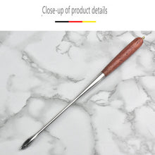 Load image into Gallery viewer, Stainless Steel Hook RemoverBlind Stab Deep Throat Hook RemoverPearwood HandleFish TakerRetractorFishing Accessories