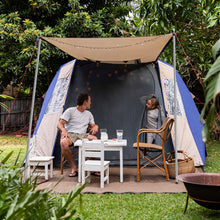 Load image into Gallery viewer, SANLIKE 2 sets stainless steel tubes with threaded connectionsReplacement tent polesTarp polesTarp poles with illuminated tips