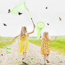 Load image into Gallery viewer, SANLIKE Insect and Butterfly Net Folding Telescopic Mesh Pop-up Habitat Cage Kit for Catching Bugs Insect Fishing Toys