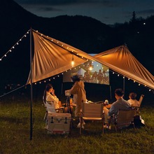 Load image into Gallery viewer, SANLIKE 2 sets 190cm iron tent poles adjustable tarpaulin poles tarpaulin awning camping poles outdoor hiking camping tools