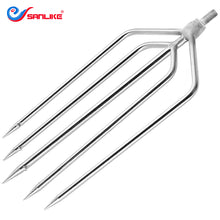Load image into Gallery viewer, SANLIKE Stainless Steel Fishing Gaff 5 Claws  Multi-function Prong Harpoon Head Sharp Barbed Fishing Spear Hook Tools