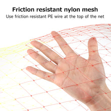Load image into Gallery viewer, SANLIKE Fishing Net Head Aluminum Alloy Foldable Extending Frame Nylon Dip Net 12mm Screw Fishing Equipment Accessories