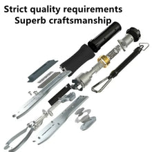 Load image into Gallery viewer, SANLIKE Aluminium Multifunctional Fishing Lip Grip Portable with Digital Scale 360° Rotatable with Digital Scale Fishing Tools