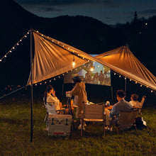 Load image into Gallery viewer, SANLIKE 2-Piece 190cm Iron Tent Pole Adjustable Tarpaulin Pole Tarpaulin Awning Camping Iron Pole Spring Hook Pole