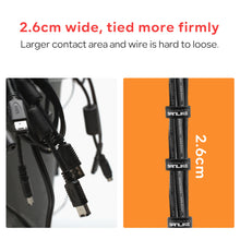 Load image into Gallery viewer, SANLIKE Multifunctional Fishing Reels strap 1.5m*2.6cm Black Autohesion Fishing Rod Tie Holders Straps Belts Fishing Accessories