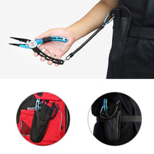 Load image into Gallery viewer, SANLIKE Fish Lip Grip Pliers Suit Multifunctional Fishing Lip Gripper Aluminum Alloy Grip Clip Line Cutter Hook Remover Tool