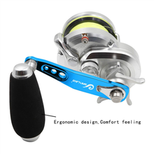 Load image into Gallery viewer, SANLIKE Fishing Spinning Reel Handle Accessory Baitcasting for Shimano & Daiwa 5*8 Fishing Reel Rocker Single Handle Left Right