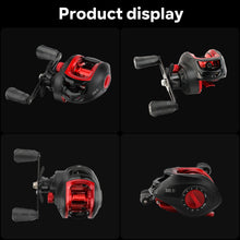 Load image into Gallery viewer, SANLIKE Baitcasting Reel Right Left Hand Light Weight Gear Ratio 7.1:2 Max Drag 8KG High-speed Fishing Reel Tackle
