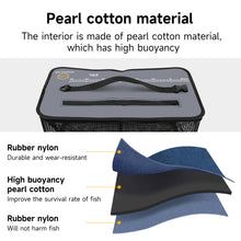Load image into Gallery viewer, SANLIKE Living Fish Bucket Multifunction Folding Fish Guard Net Portable Water Tank Fishing Tackle Live Fish Box Storage Case