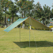 Load image into Gallery viewer, SANLIKE Waterproof UV Sun Shelter Shade Sail Canopy Mat Rain Sunshade for Outdoor Camping Beach Canopies Camping Tent Tools