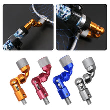 Load image into Gallery viewer, SANLIKE Folding Header 1/2 inch British Standard Header Connector for Fishing Landing Net Heads Aluminium Alloy Fishing Tools