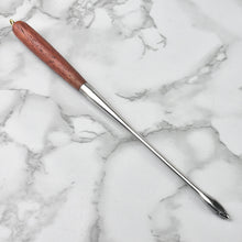 Load image into Gallery viewer, Stainless Steel Hook RemoverBlind Stab Deep Throat Hook RemoverPearwood HandleFish TakerRetractorFishing Accessories