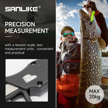 Load image into Gallery viewer, SANLIKE Fishing Lip Gripper Controller With Weighing Stainless Steel Fishing Grip Clip Catcher Pliers Fish Tackle Accessories