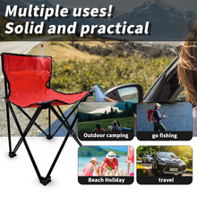 Load image into Gallery viewer, SANLIKE Outdoor Folding Chair Beach Arm Chair Steel Tube Picnic Fishing Barbecue Portable Fishing Chair lawn folding chair