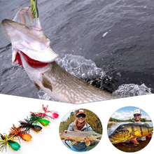Load image into Gallery viewer, SANLIKE ABS Plastic Hard Bait Thunderfrog Lures Fishing Lures with Smooth Spray Paint Pro Bionic Barbed Hooks Fishing Tools