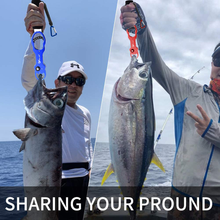 Load image into Gallery viewer, SANLIKE Fish Lip Grip Aluminum Alloy Gear Non-Slip EVA Handle Fishing Grip Clip Max Weighing 17KG Fishing Gripper Accessories