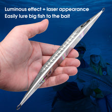 Load image into Gallery viewer, SANLIKE 200g silver Slow Metal Jig Jigging Bait Fishing Lure Saltwater Falling Jig Slow Pitch Jig Fish Lures