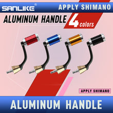 Load image into Gallery viewer, SANLIKE Corrosion-Resistant Sea Fishing Reel Handle Aviation Aluminum for Shimano Special Spinning Reels Bait Reel Handle