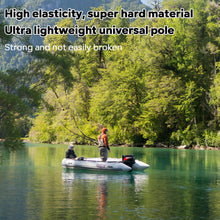 Load image into Gallery viewer, SANLIKE 2.4m-5.1m Short Section Telescopic Fishing Rods Carbon Ultra Light Streaming Freshwater Ultra Light Stiff Streaming Rods