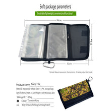 Load image into Gallery viewer, Portable self-sealing bag soft bait fake bait storage bag waterproof wear-resistant multifunctional fishing tackle storage bag