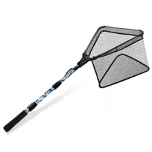 Load image into Gallery viewer, SANLIKE Fishing Net Collapsible Telescopic Sturdy Pole Handle Fish Landing Mesh For Carp Fishing Tackle Catching Releasing