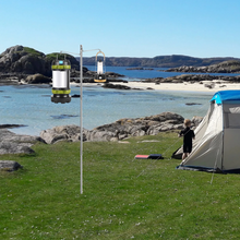 Load image into Gallery viewer, SANLIKE Camping Lantern Lamp Hanger Portable Detachable Stainless Steel Light Holder Outdoor Hiking Fixing Lamp Stand Hook