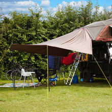 Load image into Gallery viewer, SANLIKE 2 sets of 240cm aluminium stable tent poles tarpaulin poles camping tent poles glass bead connection with storage bag