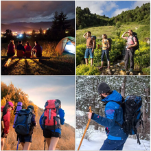 Load image into Gallery viewer, SANLIKE Ultralight Sleeping Bag Hooded Thick Cotton Sleeping Bag with Compression Pouch for Outdoor Camping and Hiking