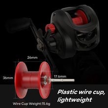Load image into Gallery viewer, SANLIKE Baitcasting Reel High Speed 7.2:1 Gear Ratio Left/Right HandS Max Drag 8KG Casting Fishing Reel Tool Accessories