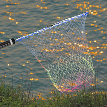 Load image into Gallery viewer, SANLIKE Fishing Net Head Aluminum Alloy Foldable Extending Frame Nylon Dip Net 12mm Screw Fishing Equipment Accessories