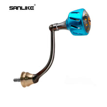 Load image into Gallery viewer, SANLIKE Fishing Reel Handle Right And Left of Thread Aviation Aluminum Fishing Tool for Shimano Spinning Reels