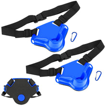 Load image into Gallery viewer, SANLIKE 2PCS Fishing Combat Belt Sea Fishing Adjustable Fishing Belly Top Fishing Rod Holder Fishing Tools Accessories