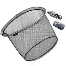 Load image into Gallery viewer, SANLIKE Fishing Net Aluminum Frame With Folding Joint collapsible Rubber Coated Black PE Net Oval Frame Fishing Tackle