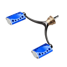 Load image into Gallery viewer, SANLIKE Aluminum Alloy Fishing Reels Handle for Shimano Drum-reel & Baitcasting Fishing Reel Double Arm Spinning Reel