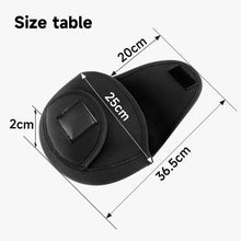 Load image into Gallery viewer, SANLIKE Black EVA Fishing Reel Bag Sheath Casting Reel Spinning Reel Bag Portable Protective Fishing Gear Bag Fishing Tools