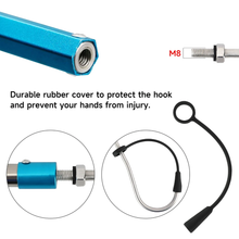 Load image into Gallery viewer, SANLIKE Fishing Gaff Stainless Steel Extra Strong Sharp Fishing Hook for Saltwater Freshwater Tackle Accessory