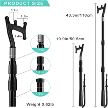 Load image into Gallery viewer, SANLIKE Boat Hooks for Docking Extension Pole Hook Telescopic Boat Pole with Luminous Bead Lightweight Floating Fishing Tool