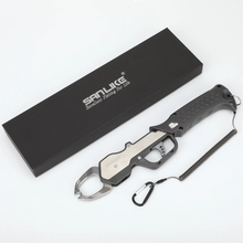 Load image into Gallery viewer, SANLIKE Fishing Lip Gripper Controller With Weighing Stainless Steel Fishing Grip Clip Catcher Pliers Fish Tackle Accessories