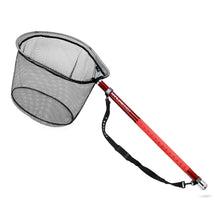 Load image into Gallery viewer, SANLIKE Fishing Net Telescopic Folding Carbon Pole Landing Net Retractable Rod for Carp Fishing Tackle Catching Releasing