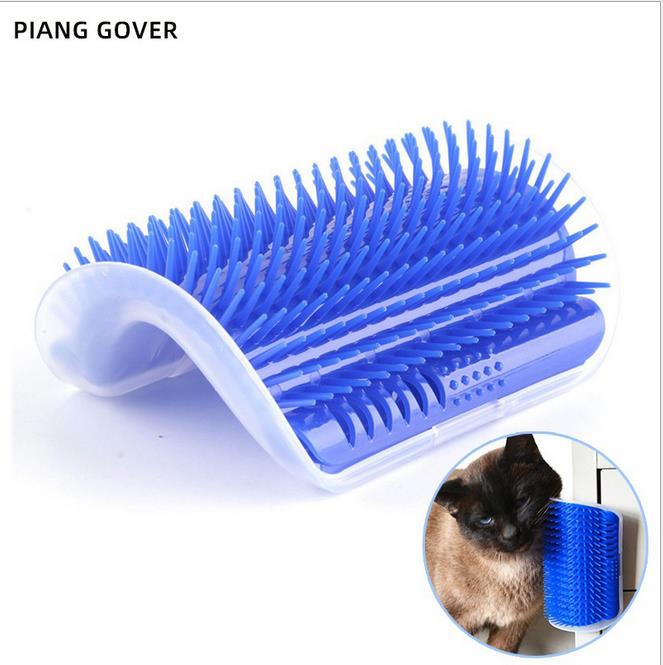 Pet cat rub hair device rub itch device corner massage brush scratch needle comb Mint toys