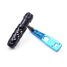 Load image into Gallery viewer, SANLIKE Aviation Aluminum Baitcasting Fishing Reel Handle Rocker Crank Hole For Shimano Trolling Reels