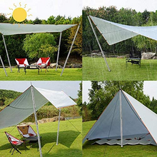 Load image into Gallery viewer, Adjustable Tent Poles Set of 2 -Ball Bearing Stainless Steel Rods for Tents and Tarps, Lightweight Replacement Tent Poles for Camping, Backpacking, Hiking