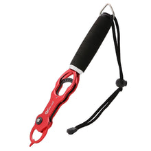 Load image into Gallery viewer, Free Shipping Fishing Lip Gripper Grabber Aluminum Fishing Pliers Fishing Lip Grip With Scale For Fishing Lovers