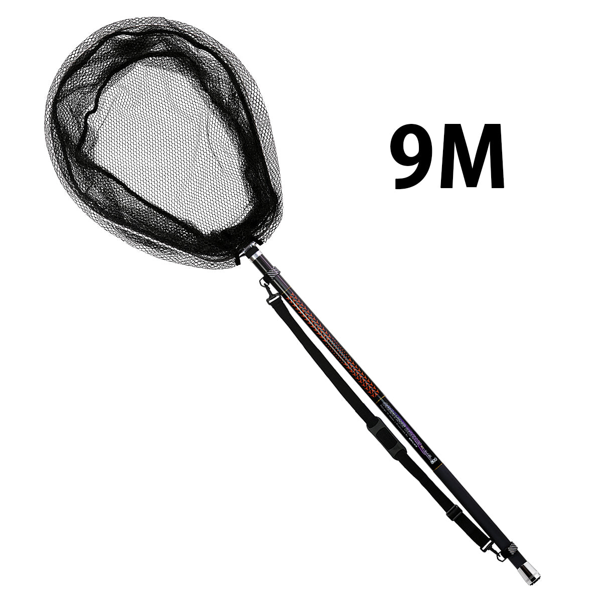 black fishing scoop nets Paw Fish Landing Net with Soft Rubber Mesh Bag, Large Net with Built in Length Scale, Extend to 36-55 Inches : Sports & Outdoors Rubberised odor free mesh. SANLIKE Foldable Landing Pole Fishing