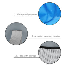 Load image into Gallery viewer, SANLIKE Waterproof Folding Fishing Bucket Small Foot Basin Travel Outdoor Car Washing Disaster Prevention Camp Storage Bag Outdoor Cooler