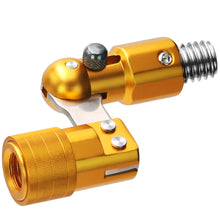 Load image into Gallery viewer, SANLIKE Aluminum Folding Joint Fishing Pole Converted into Dip Net Adapter Joints Connector