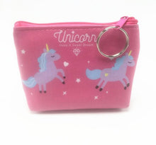 Load image into Gallery viewer, New digital print unicorn change holder bag creative cartoon key bag customized