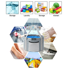 Load image into Gallery viewer, SANLIKE Waterproof Folding Fishing Bucket Small Foot Basin Travel Outdoor Car Washing Disaster Prevention Camp Storage Bag Outdoor Cooler